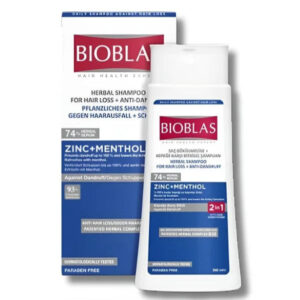 bioblas shampoing zinc menthol anti pelliculaire ml beaute
