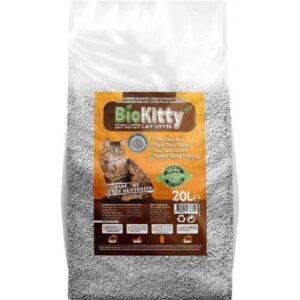 biokitty litiere agglomerante naturelle l