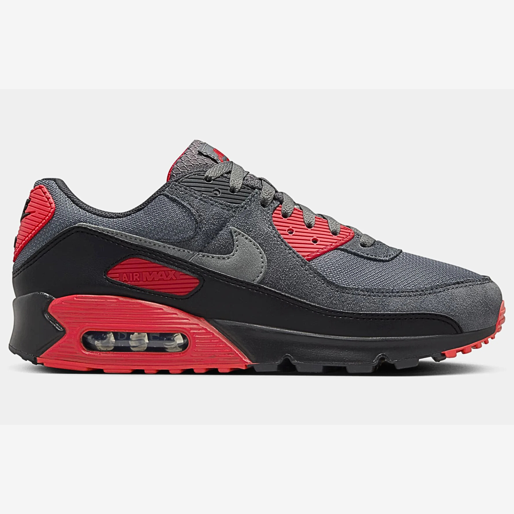 Nike Air Max 90 black/smoke grey/Red 1 blacksmokegrey