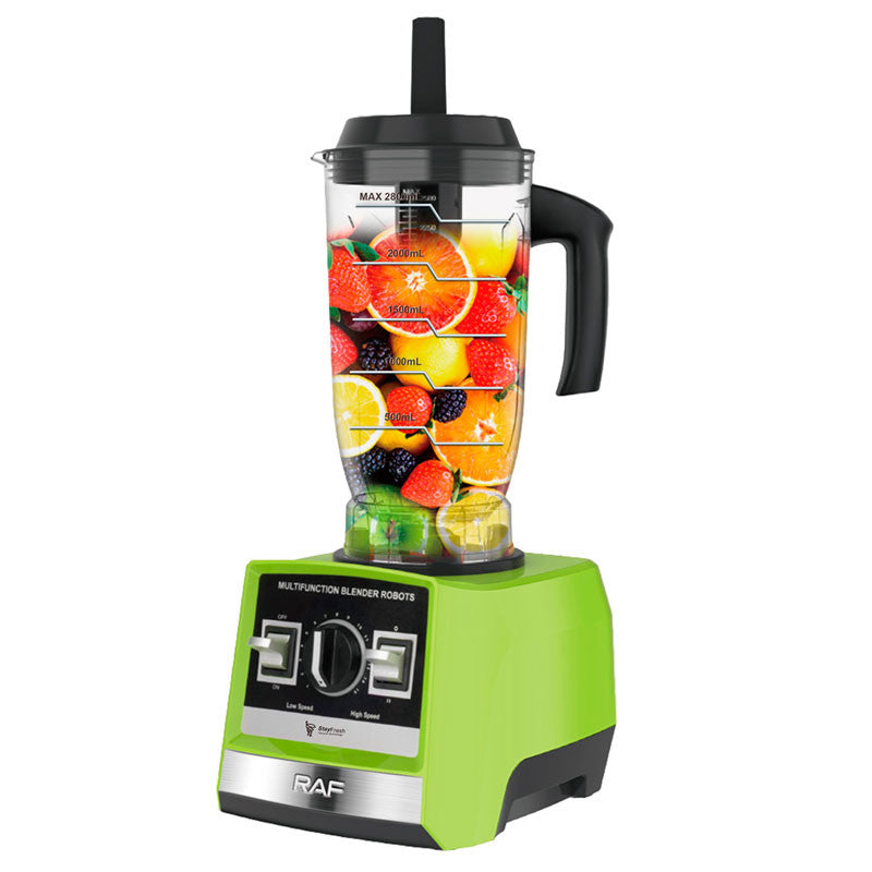 Blender Raf 500W 2.8L Vert ( R-2848G). 1 blender raf r w l vert