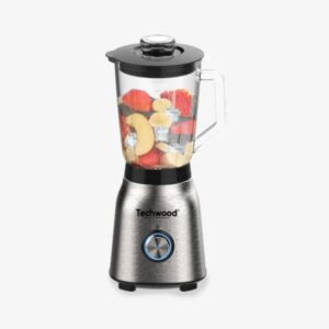 blender techwood inox bol en verre tbli