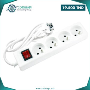 bloc multiprises blanc interrupteur prises cable m cothings