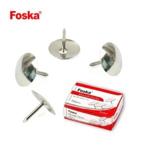 boite de punaises argent foska bureautique