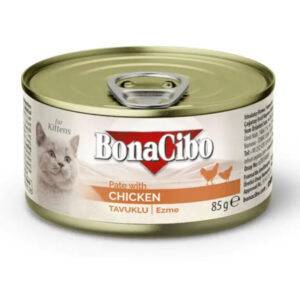 bonacibo adult pate de poulet pour chatons g