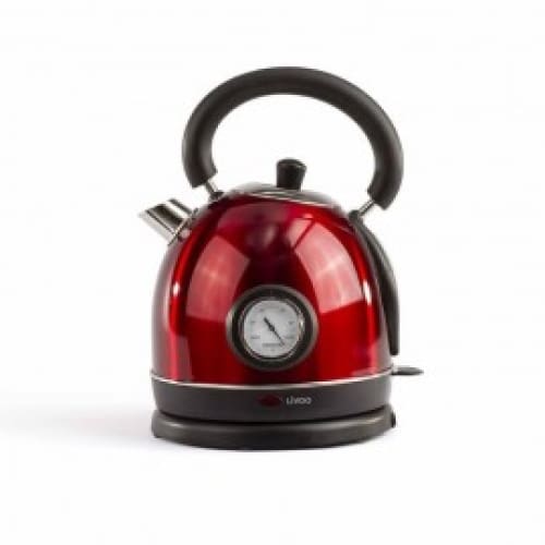 Bouilloire électrique Rétro LIVOO 1800W-1.8L Rouge (DOD157) 1 bouilloire electrique retro livoo w l rouge dod