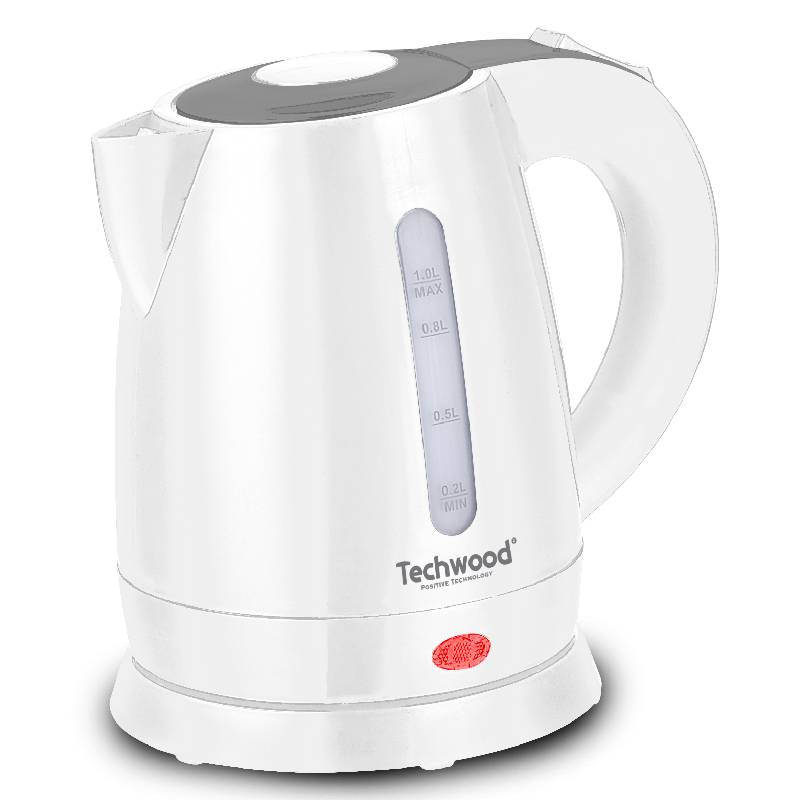 Bouilloire électrique TECHWOOD 1L1350-1600W Blanc (TB-1023) 1 bouilloire techwood tb l blanc