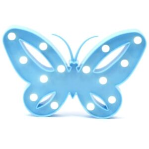 boule butterfly platinet en coton bleu pcbars