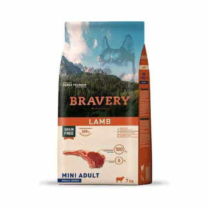 bravery mini adult sans cereales agneau kg