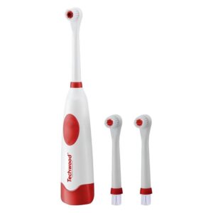 BROSSE À DENT ÉLECTRIQUE TECHWOOD TBAD &# BLANC