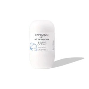 byphasse deodorant roll on anti taches fleur de coton ml
