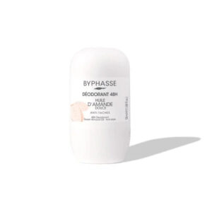 byphasse deodorant roll on anti taches huile d amande douce ml