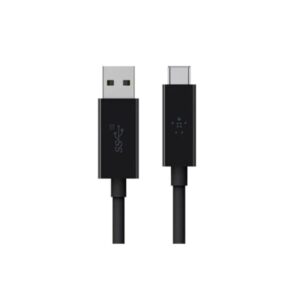 cable belkin usb a vers usb c noir fcubtm blk