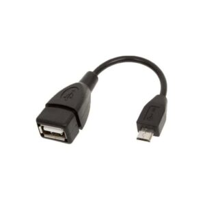 CÂBLE OTG MICRO USB MÂLE / USB FEMELLE