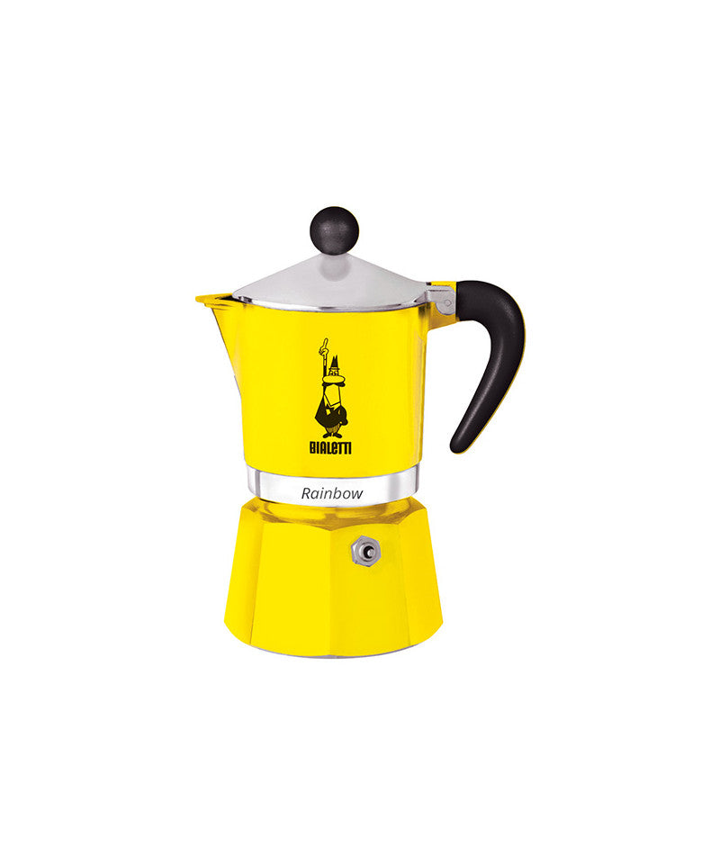 Moka Express Rainbow 6 Tasses Gialla 1 cafetiere italienne bialetti rainbow couleurtasse