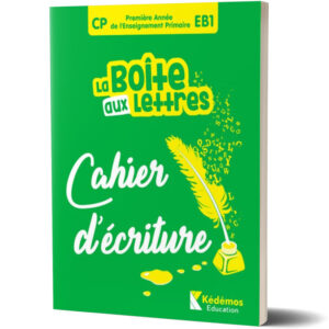 cahier d ecriture cpeb la boite aux lettres