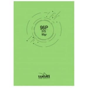 cahier piqure yamama pages x cm g vert