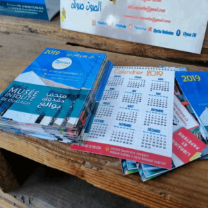 calendrier de poche A RV