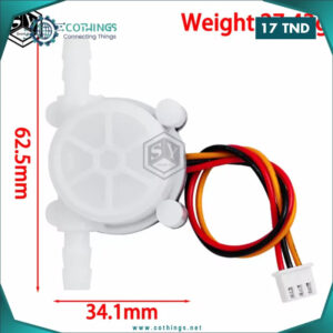 capteur debit deau yf s debitmetre a effet hall l min sortie