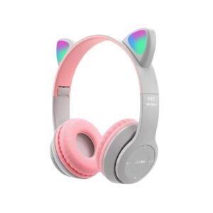 CASQUE BLUETOOTH P GRIS