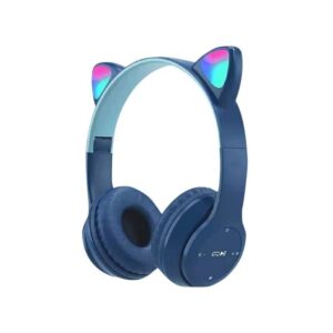 CASQUE MICRO BLUETOOTH P / BLEU