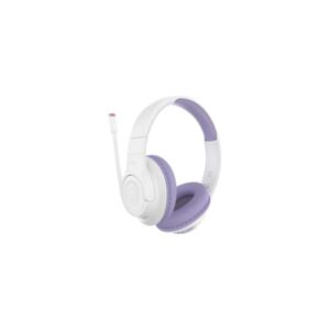 casque sans fil belkin supra auriculaire pour enfants soundform inspire blanc violet audbtlv