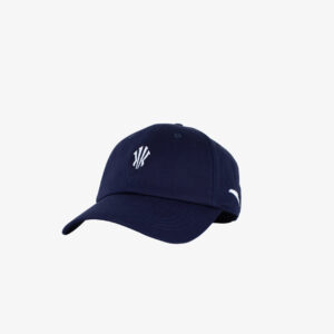 casquette anta sport bleu marine unisexe logo blanc