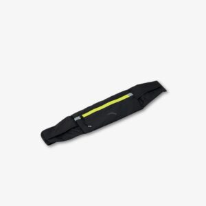 ceinture running noire zip fluo anta
