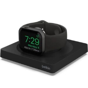 chargeur rapide portable belkin boostcharge pro pour apple watch noir wizbtbk