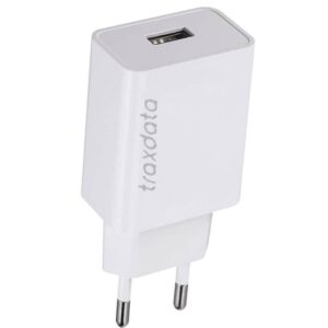 CHARGEUR TRAXDATA UNIVERSEL TRA M USB &# BLANC