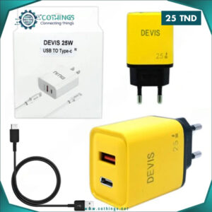 chargeur type c w ports muju cothings