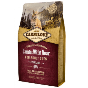 chats carnilove croquettes carnilove pour chat sterilise agneausanglier x