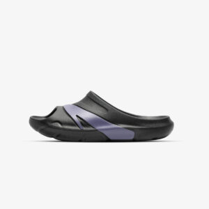 claquette anta noir violet ergonomique unisexe repos sport ete