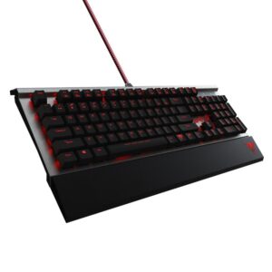 Clavier Gamer MÉCANIQUE PATRIOT VIPER V KAILH BROWN SWITCH Noir