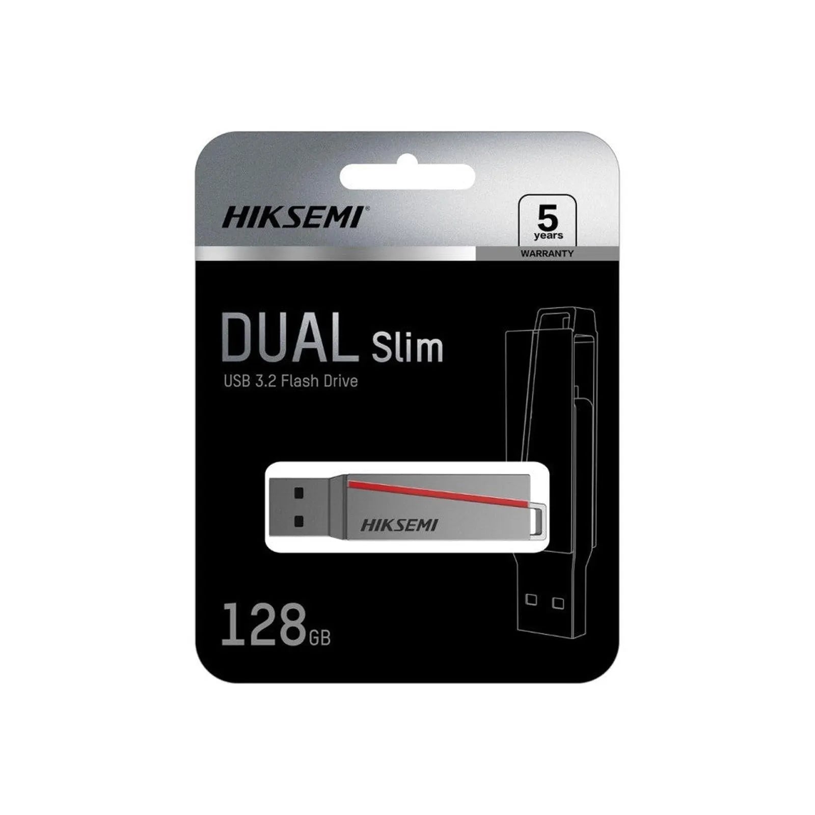 Clé Double Usb 128Gb - Hiksemi 1 cle double usb gb hiksemi informatique