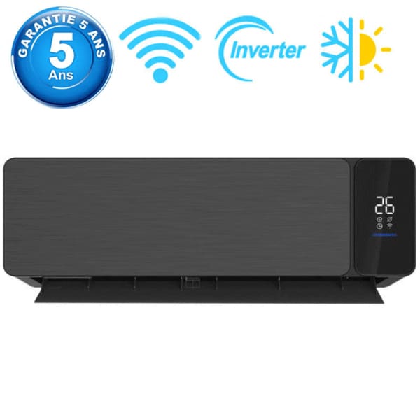 Climatiseur Biolux 9000 BTU Inverter Smart Chaud Froid - Noir(M.95CFVS) 1 climatiseur biolux btu inverter smart chaud froid noir m cfvs