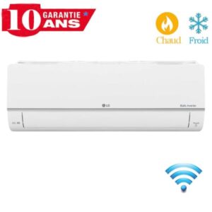 climatiseur lg btu chaud froid inverter dualcool e look blanc