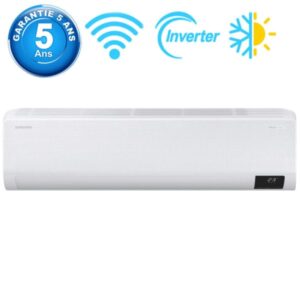 climatiseur samsung btu chaud froid inverter blanc
