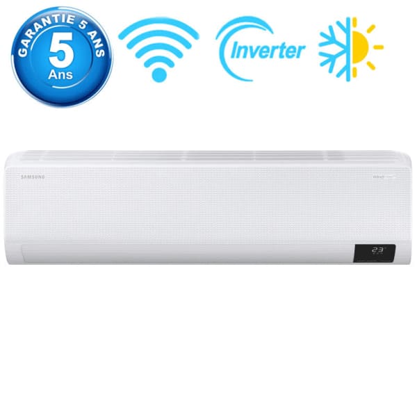 Climatiseur Samsung 18000 BTU Chaud Froid Inverter Blanc 1 climatiseur samsung btu chaud froid inverter blanc