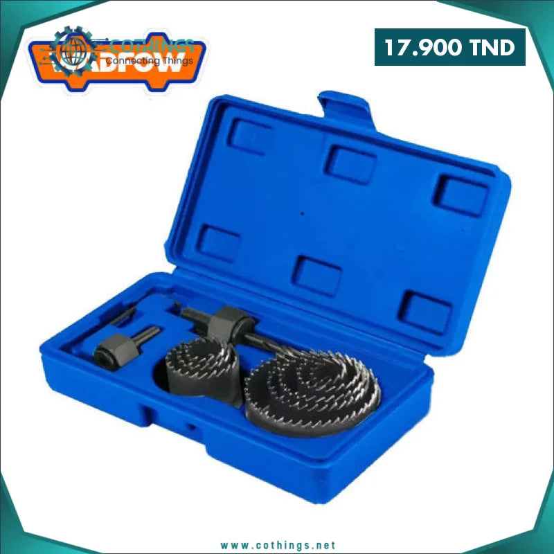Coffret scie à cloche 11 pcs WADFOW 1 coffret scie a cloche pcs wadfow cothings