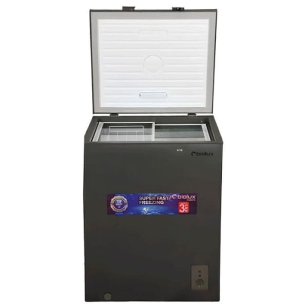 Congélateur Horizontal Biolux 240 Litres Gris (MOD-CR24S ) 1 congelateur horizontal biolux litres gris mod crs
