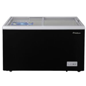 congelateur horizontal biolux litres noir mod fbv