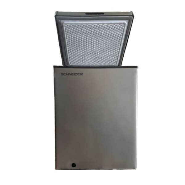 Congélateur Horizontal SCHNEIDER 141 Litres Silver (SCHFR190) 1 congelateur horizontal schneider litres silver schfr