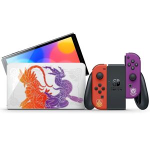 Console de Jeux NINTENDO Switch OLED &# Édition Pokémon Écarlate & Violet