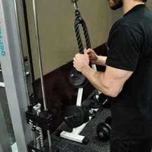 corde a triceps en nylon tr pour fitness et musculation