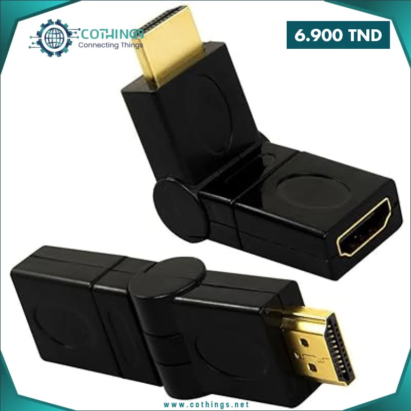 Coud mobile adaptateur HDMI male femelle 1 coud mobile adaptateur hdmi male femelle cothings