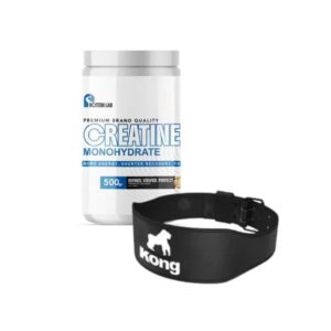 creatine monohydrate g ceinture de musculation en cuir kong