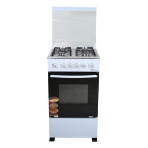 cuisiniere biolux feux cm blanc m b
