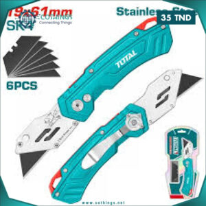 cutter metalique pliante allum sk mm total cothings