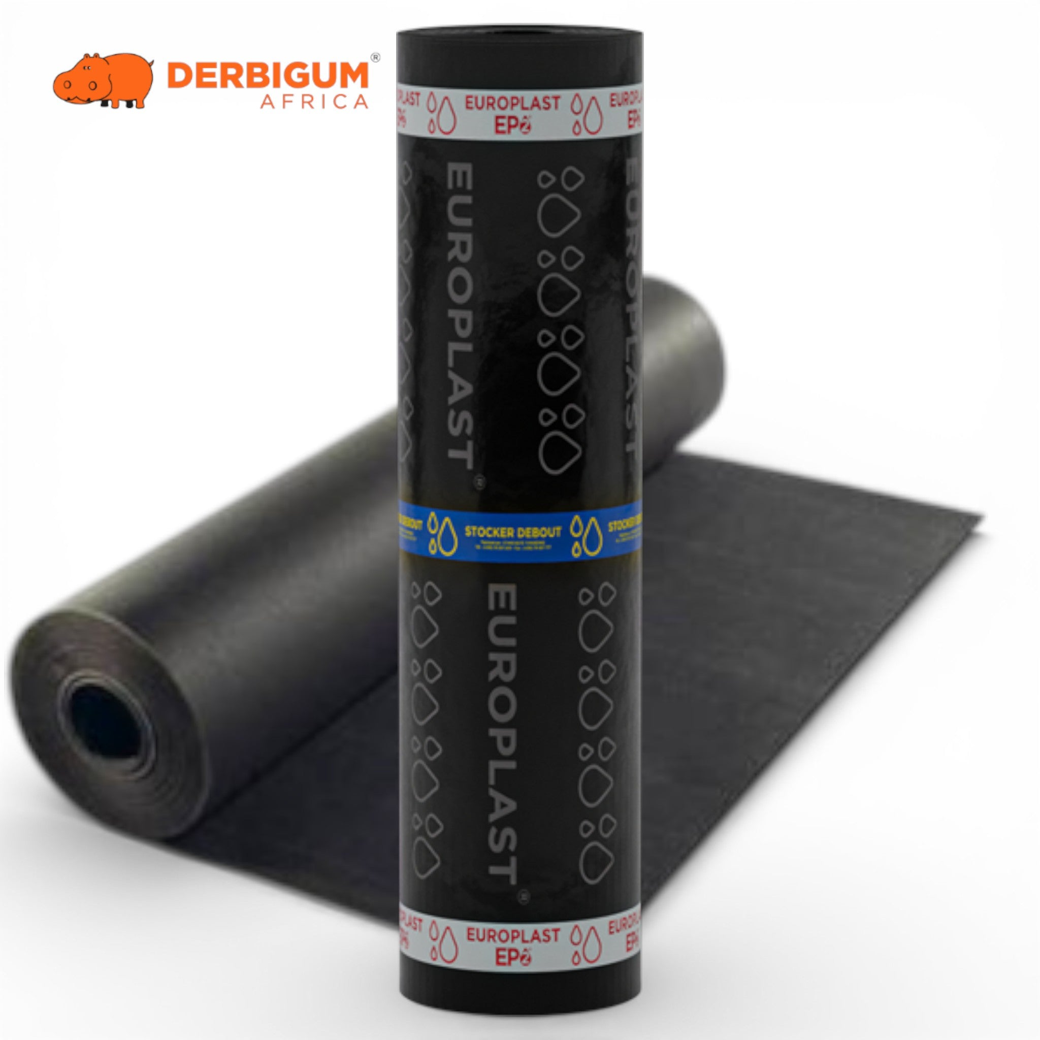 Membrane Étanchéité Toiture EP2 EUROPLAST 10m² DERBIGUM 1 derbigumep