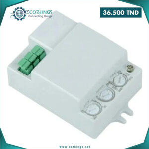 detecteur mouvement a micro ondes plafonnier blanc ip dd mv iek